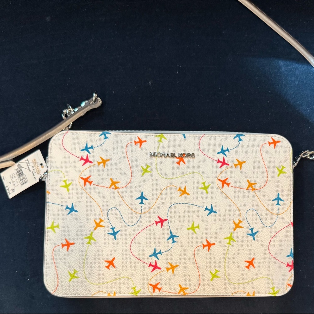 Michael Kors Jet Set Multi-Color Crossbody